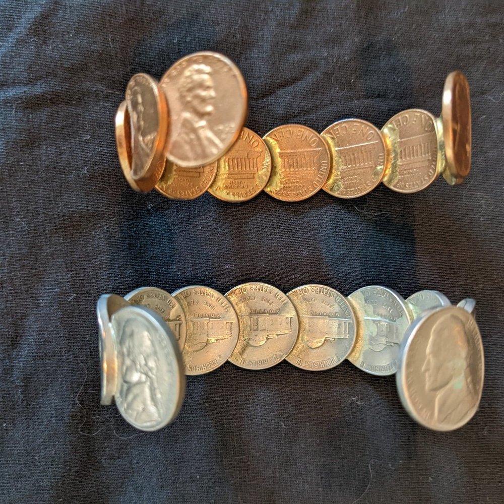 Coin Bracelets Penny & Nickel - Picture 5 of 8
